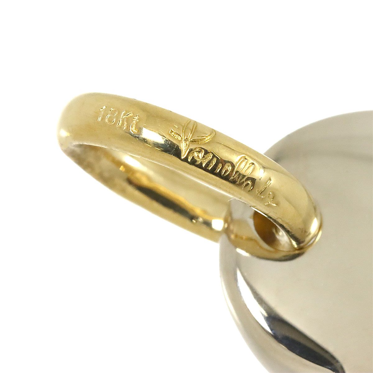 ポメラート Pomellato ハート ペンダントトップ K18 YG WG