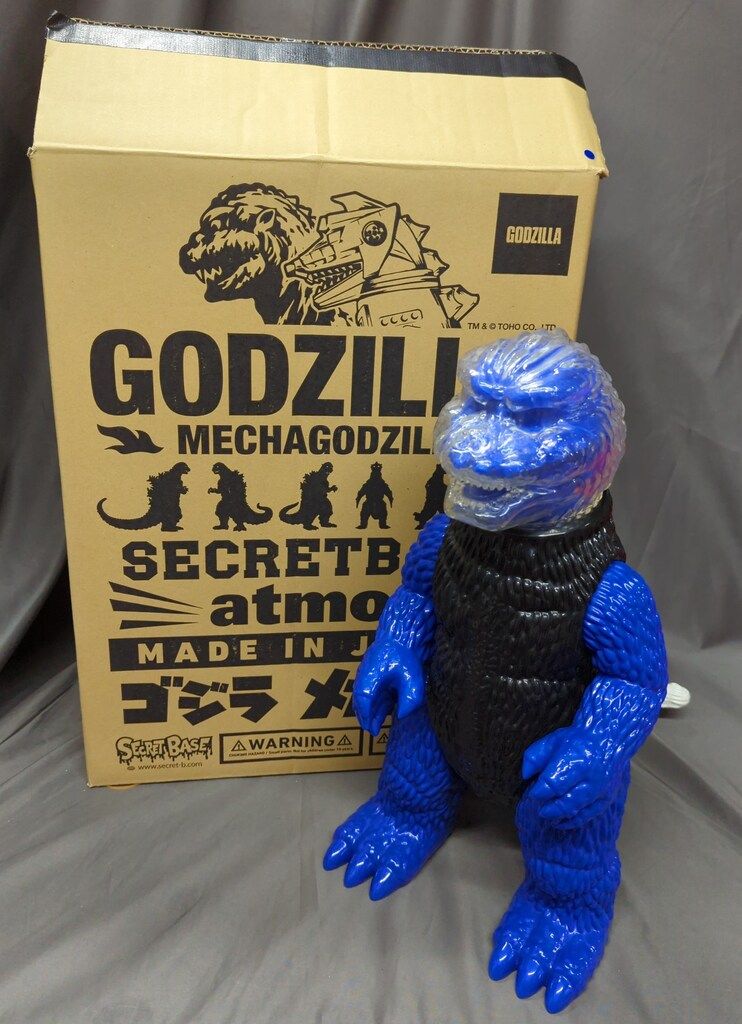 SECRETBASE atmos BIG SCALE X-RAY GODZILLA AIR JORDAN COLOR BLUE|BLACK