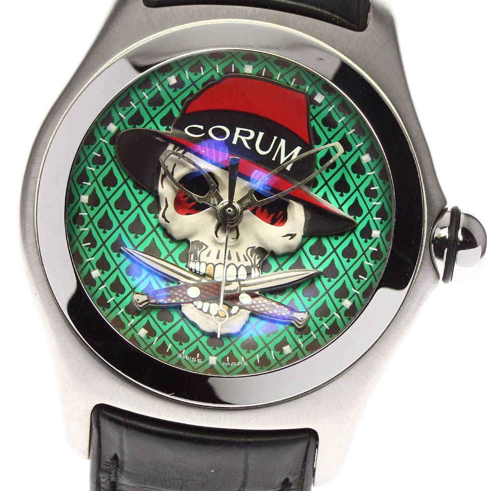 コルム CORUM 08.0001 888 バブル ギャング 888本限定 自動巻き メンズ美品保証書付き_701201 - メルカリ