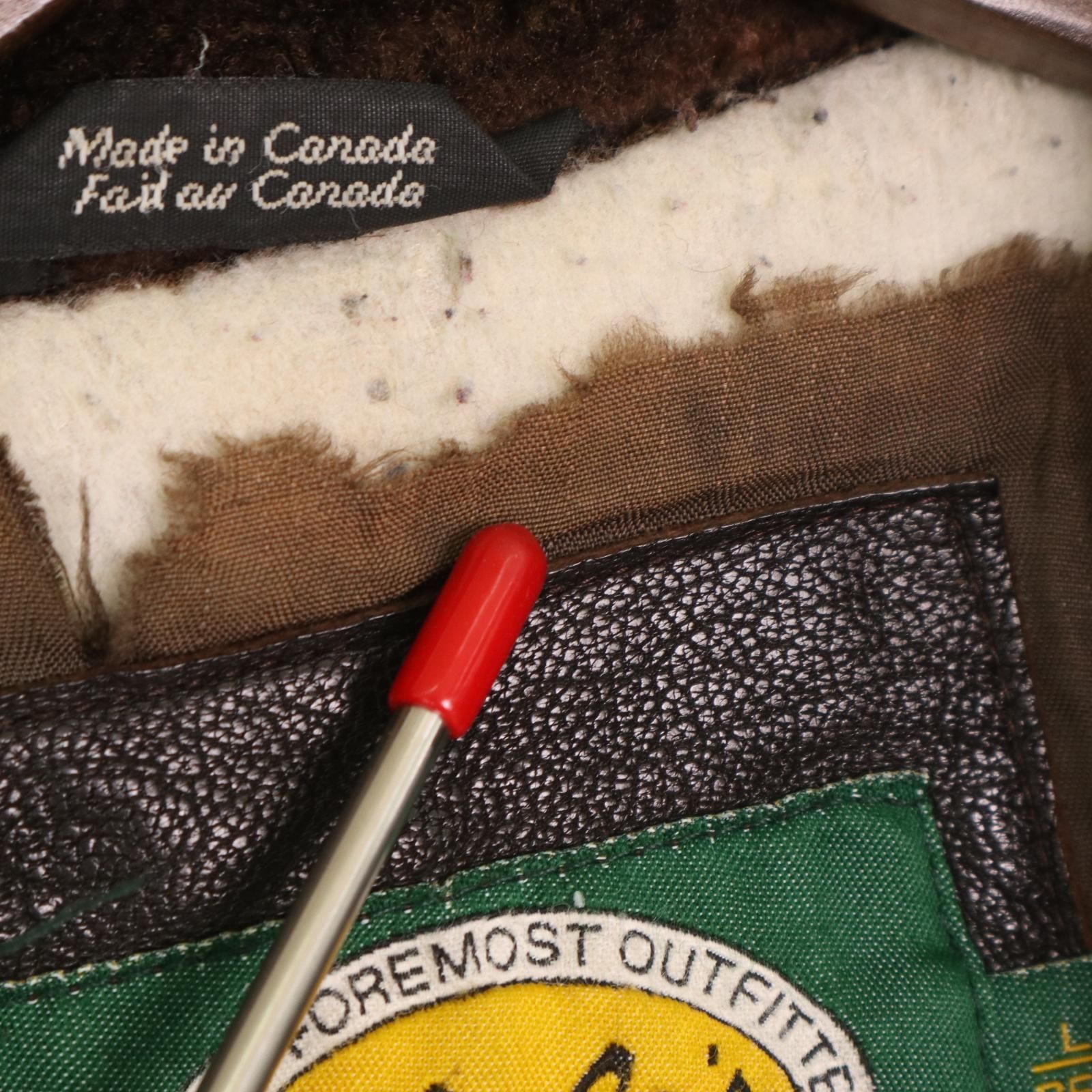 カナダ製 Cabela's カベラス G-1 フライトジャケット レザー