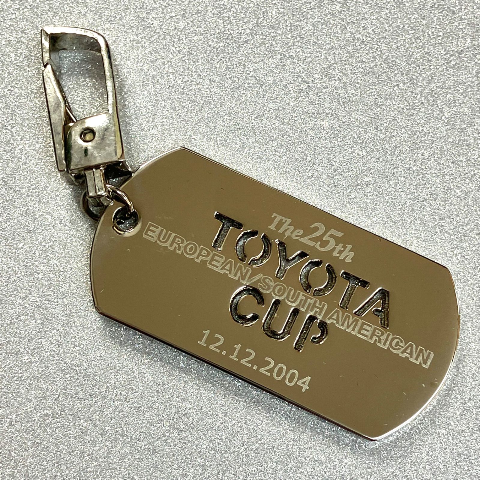 サッカー　トヨタカップキーホルダー1993年 サッカー⭐️TOYOTA CUP 25th】 トヨタカップ記念メダル