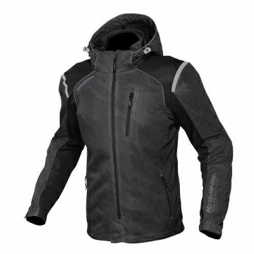 5営業日で発送 コミネ Komine JK-135 P F M-PARKA Black-Marble XL