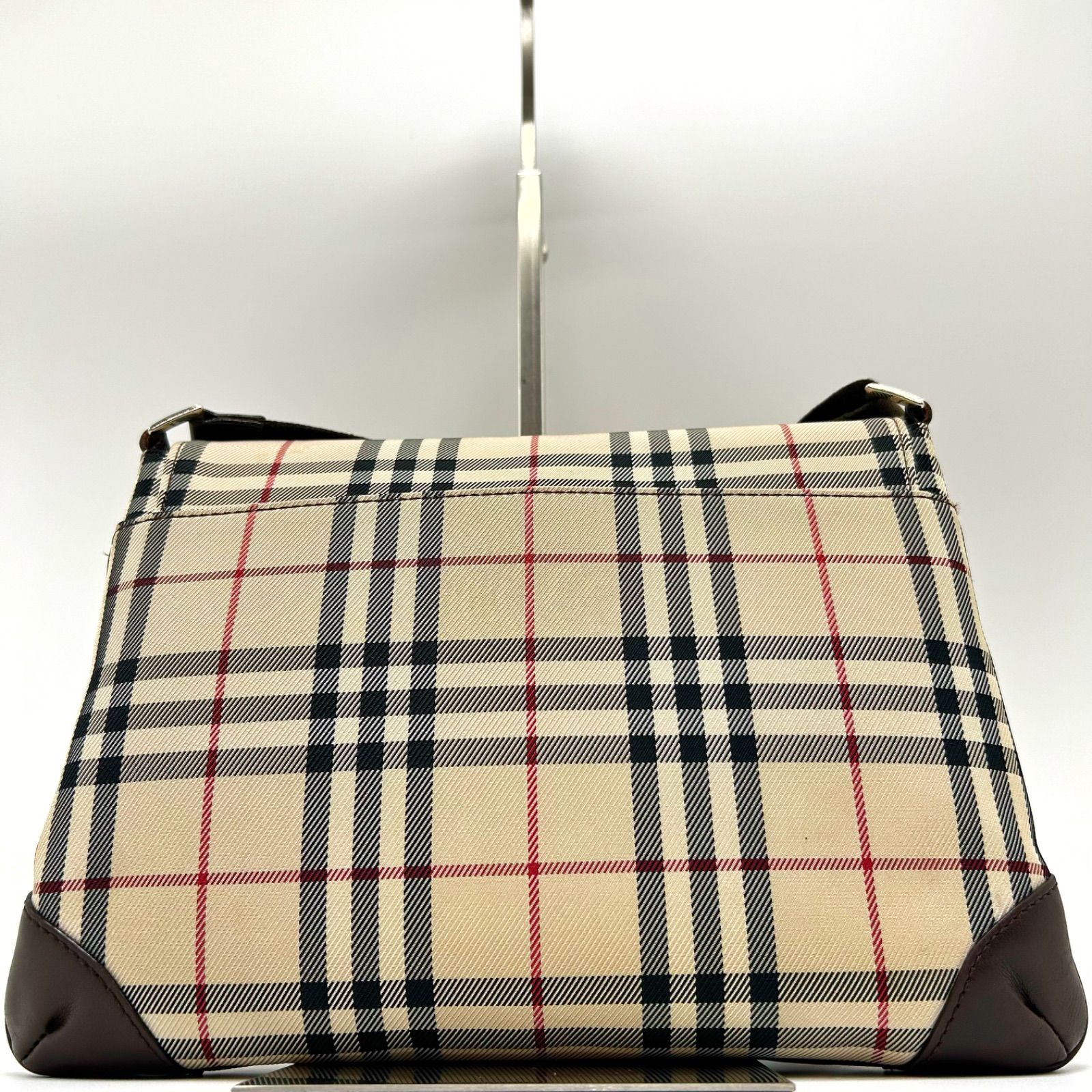 美品】希少BURBERRY バーバリーチェック柄 ショルダーバッグ現行