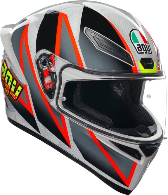 3営業日で発送 エージーブイ Agv K1 S 030-BLIPPER GREY RD M 品番 18394007030-M