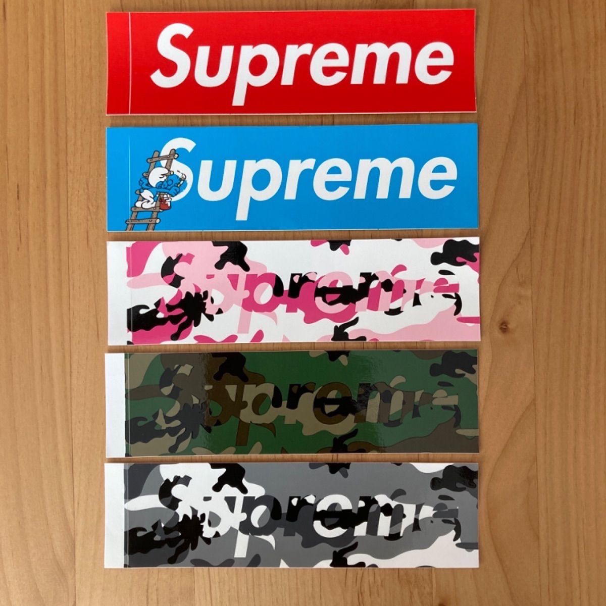 Supreme ステッカー シュプリーム 5枚セット