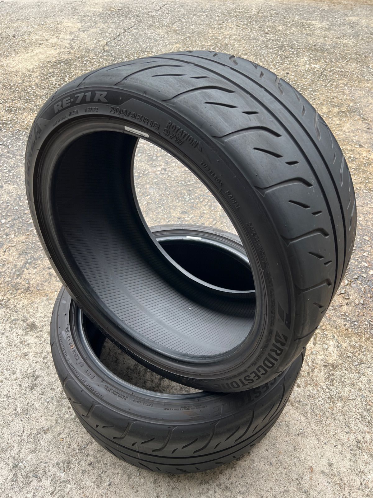 ブリヂストン ポテンザRE71R 265|35R18 332