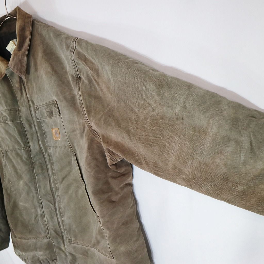 SALE/ USA製 Carhartt カーハート トラディショナルコート 襟