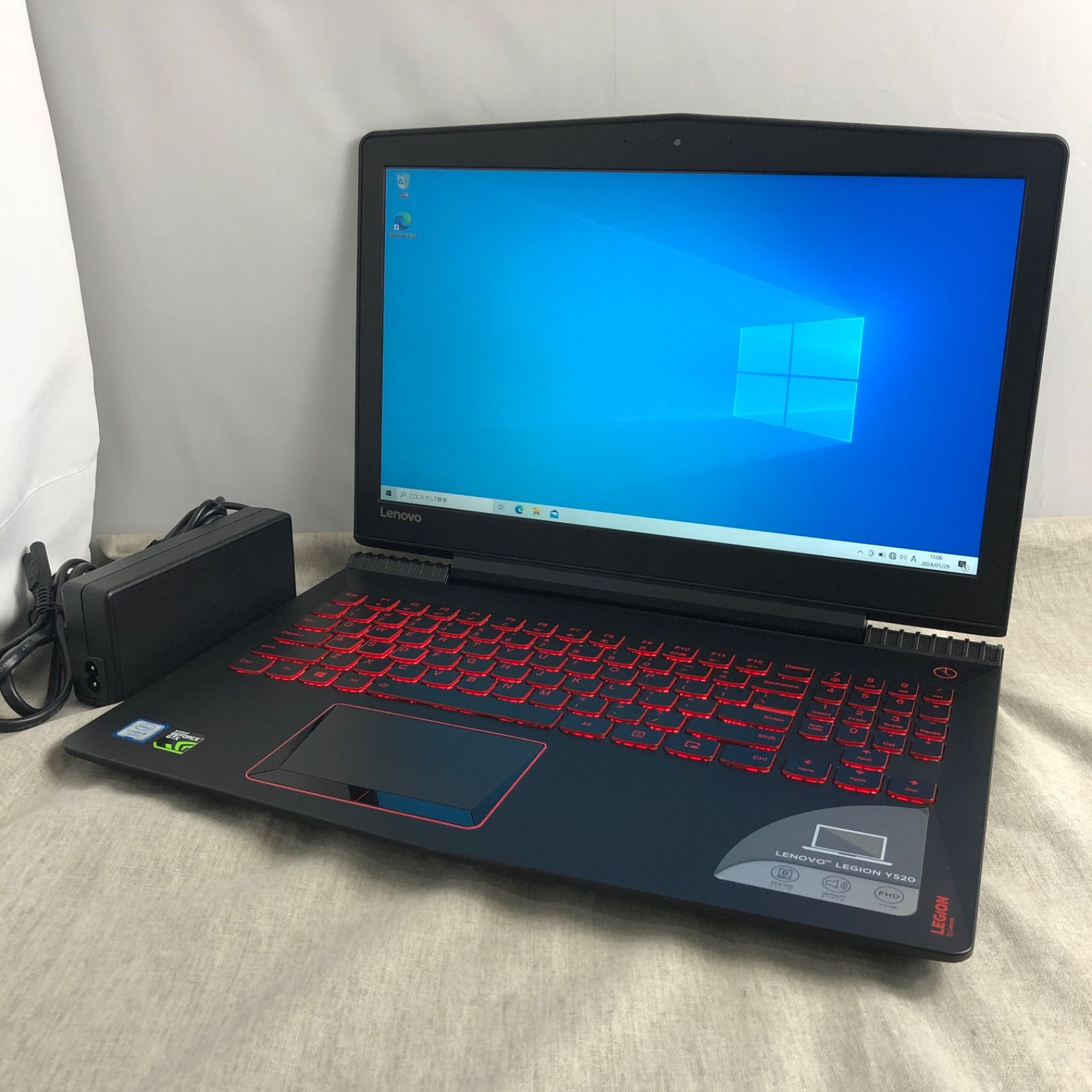 ゲーミングPC ノートPC Lenovo Legion レノボ レギオン Y520-15IKBN 