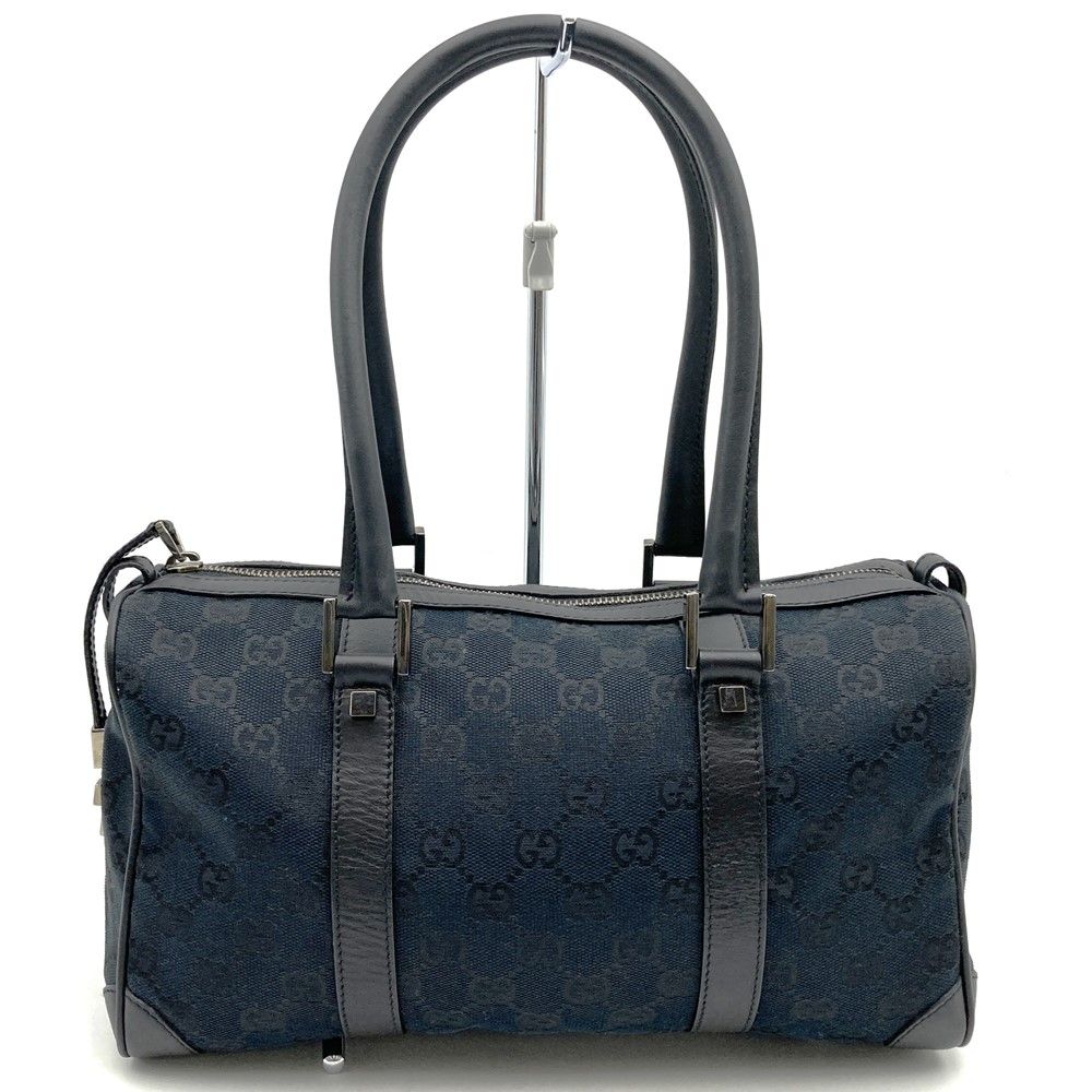 【良品！✨】GUCCI グッチ ハンドバッグ リボン ミニボストン ブラック GUCCI グッチ 0000851 GGキャンバス ハンドバッグ ミニボストン