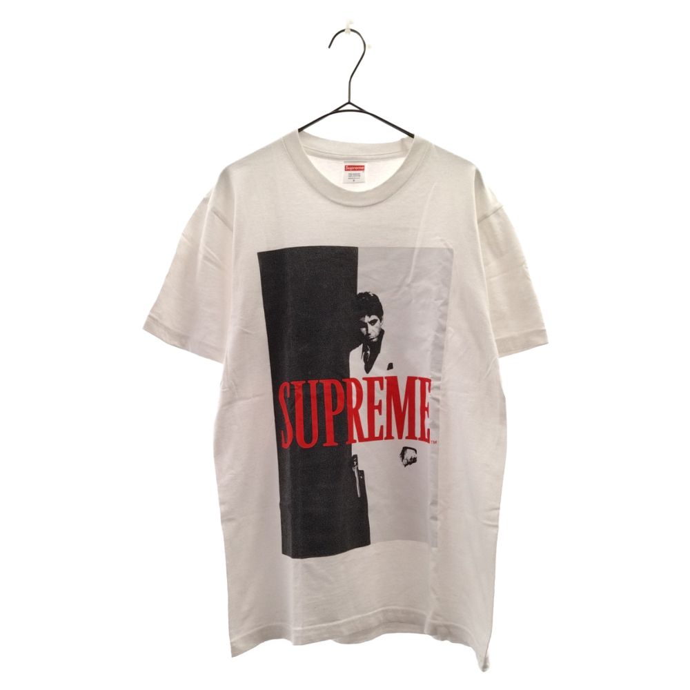 Tシャツ/カットソー(半袖/袖なし)【人気カラー】Supreme Scarface Split Tee 17AW