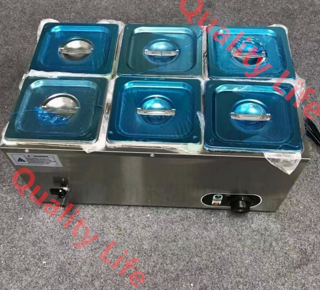 電気フードウォーマー 食材保温 卓上ウォーマー 湯煎式 厨房用品 6杯 単相 1 0０V|業務用|厨房機器
