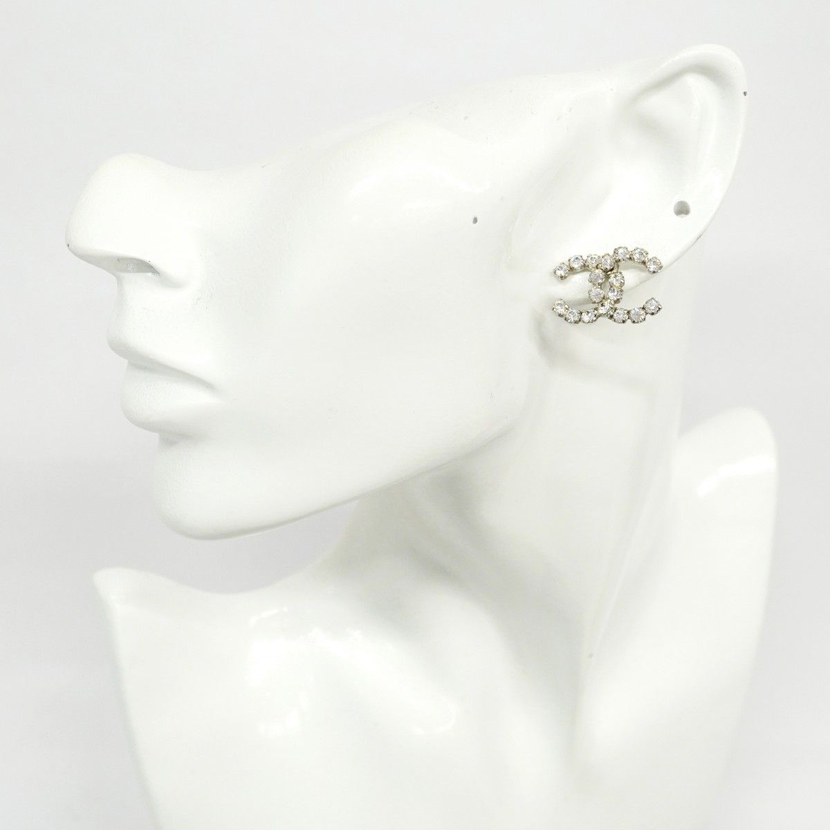 CHANEL* シャネル ピアス メタル ロゴ CCマーク シャネル)AB9086☆CCロゴ キラキラ☆ピアス (CHANEL/ピアス