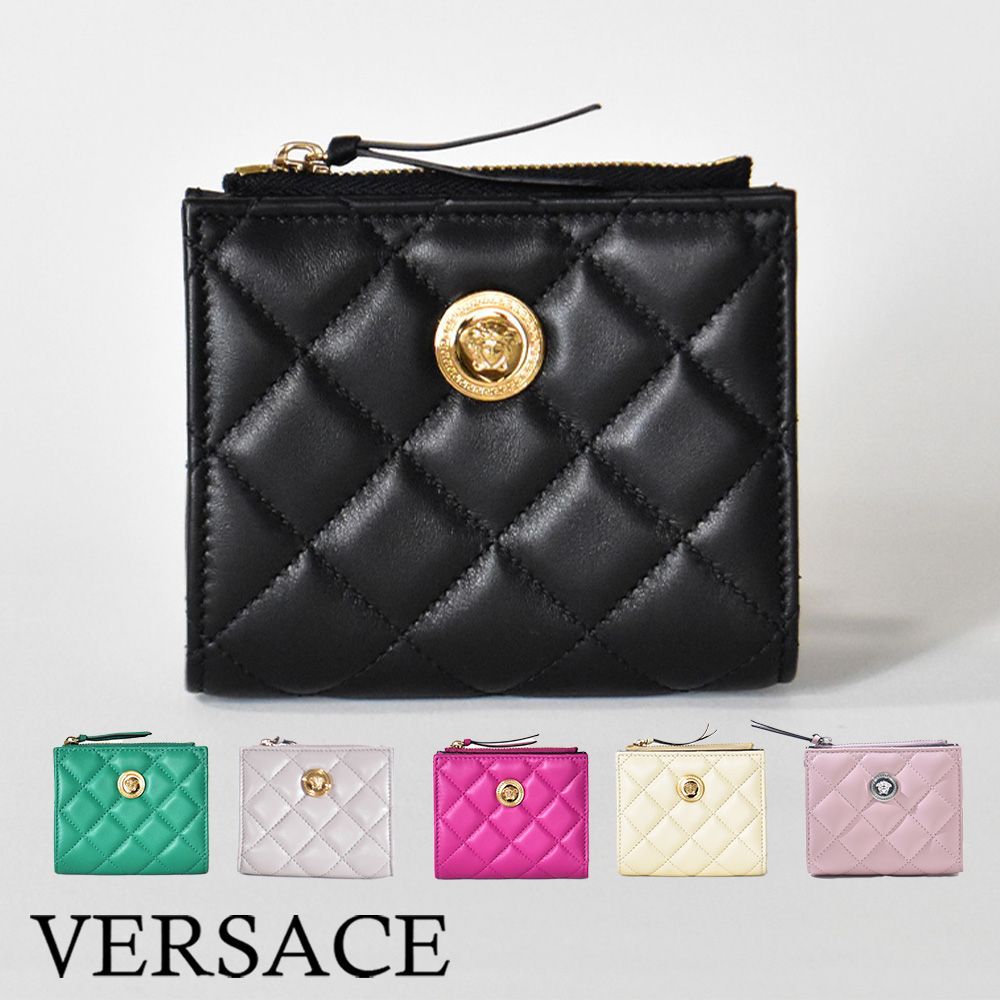 VERSACE ヴェルサーチ 財布 長財布 メデューサ レザー