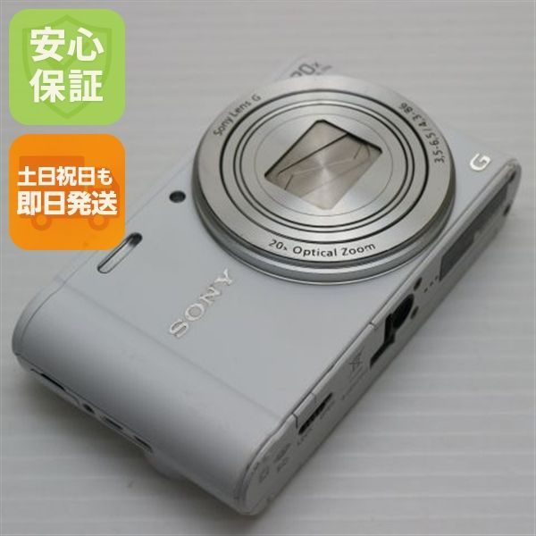 美品 DSC-WX300 Cyber-shot ホワイト 即日発送 デジカメ SONY