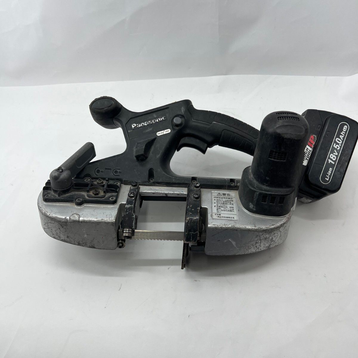 〇〇Panasonic パナソニック 充電式バンドソー EZ45A5 ブラック バッテリー１個付き