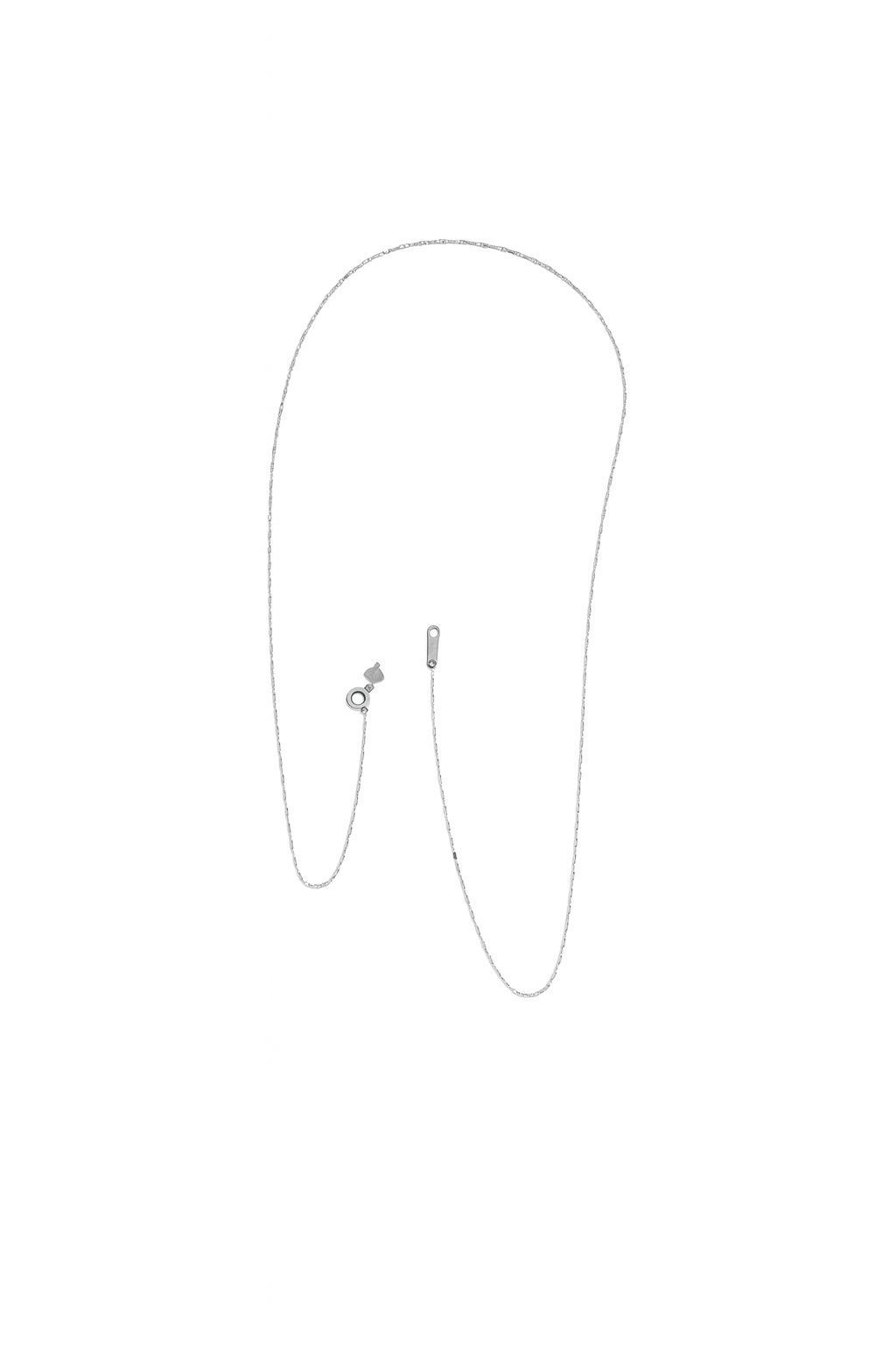 60cm K18 White G Chain | K18ホワイトゴールドチェーン