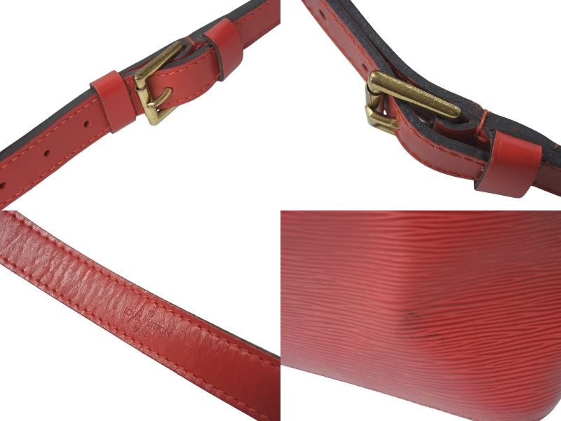 LOUIS VUITTON ルイヴィトン プチノエ ショルダーバッグ M44107 レッド  