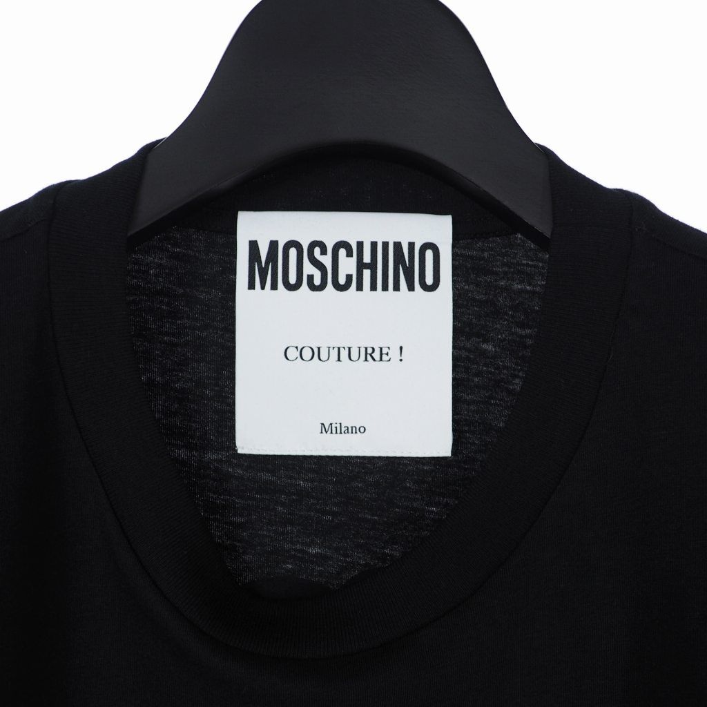 モスキーノ MOSCHINO 20SS ネズミプリント Tシャツ カットソー 半袖 S ブラック 黒 A0779 - メルカリ