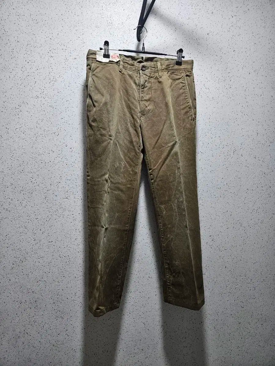 31 インコテックス ヴィンテージ ウォッシュ チノパンツ コットン パンツ カーキ ブラウン