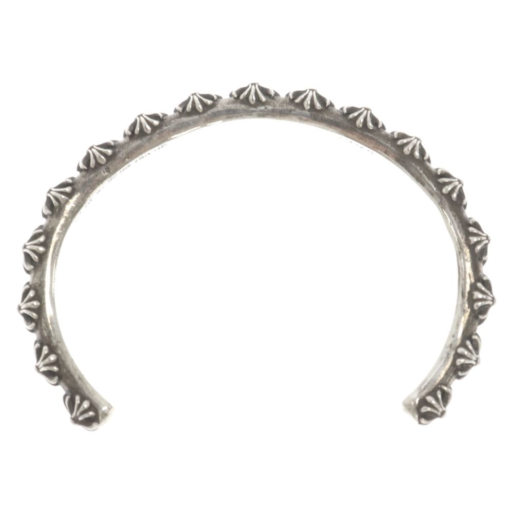 CHROME HEARTS (クロムハーツ) BANGLE CROSS クロスバンド シルバーブレスレット バングル シルバー - メルカリ