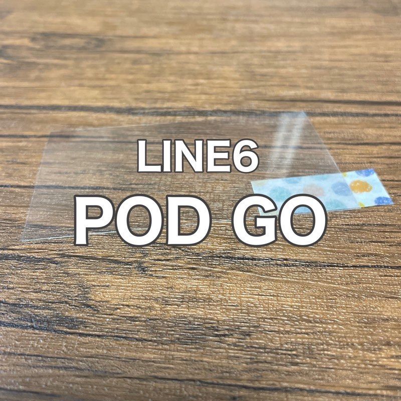 LINE6 POD GO ギター ベース マルチエフェクター 保護フィルム - メルカリ