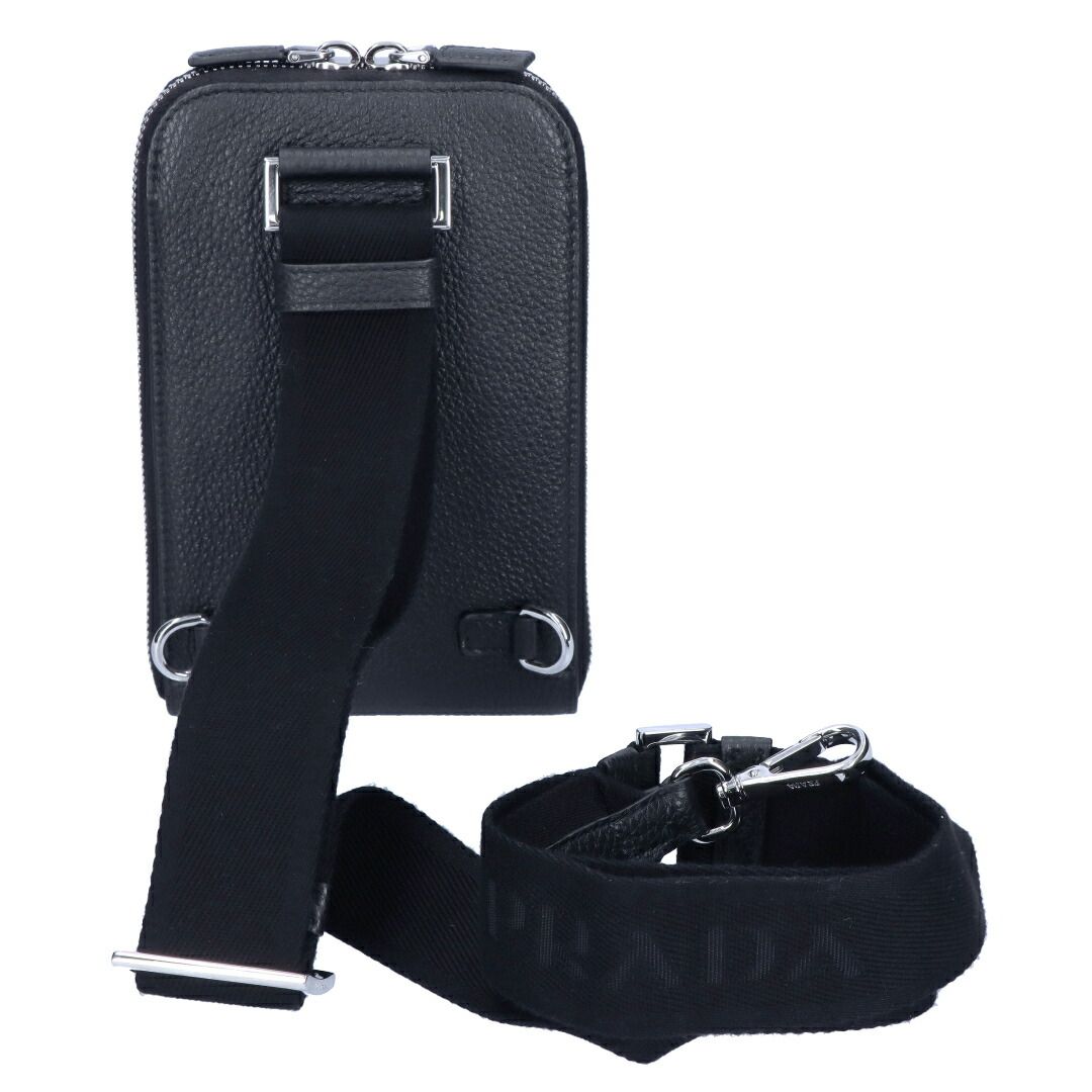 プラダ PRADA ショルダーバッグ レザースマホケース スマホ