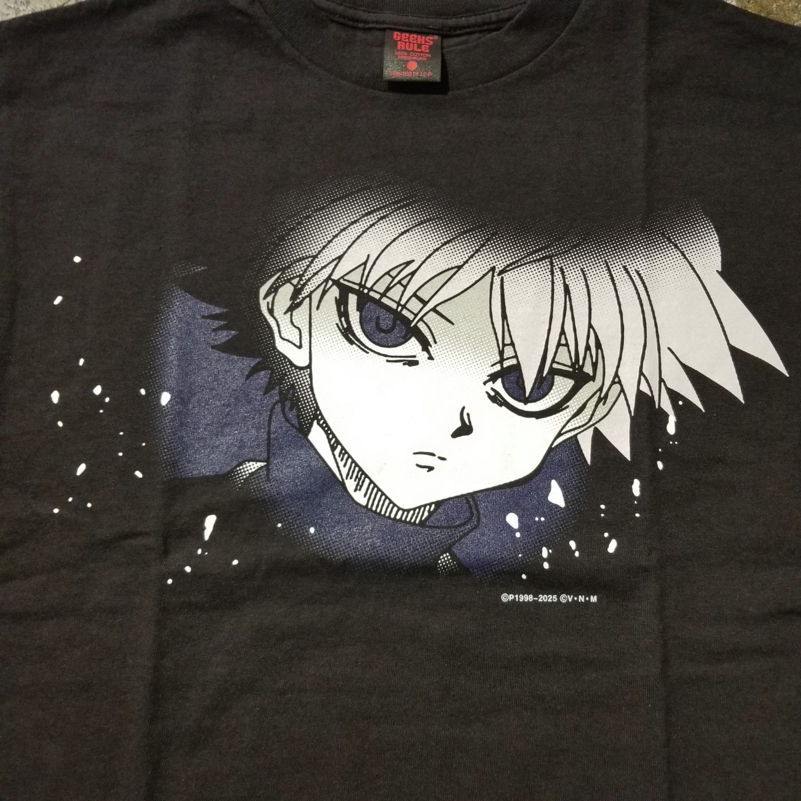 HUNTER×HUNTER × GEEKS RULE SILKSCREEN PRINTING T SHIRT