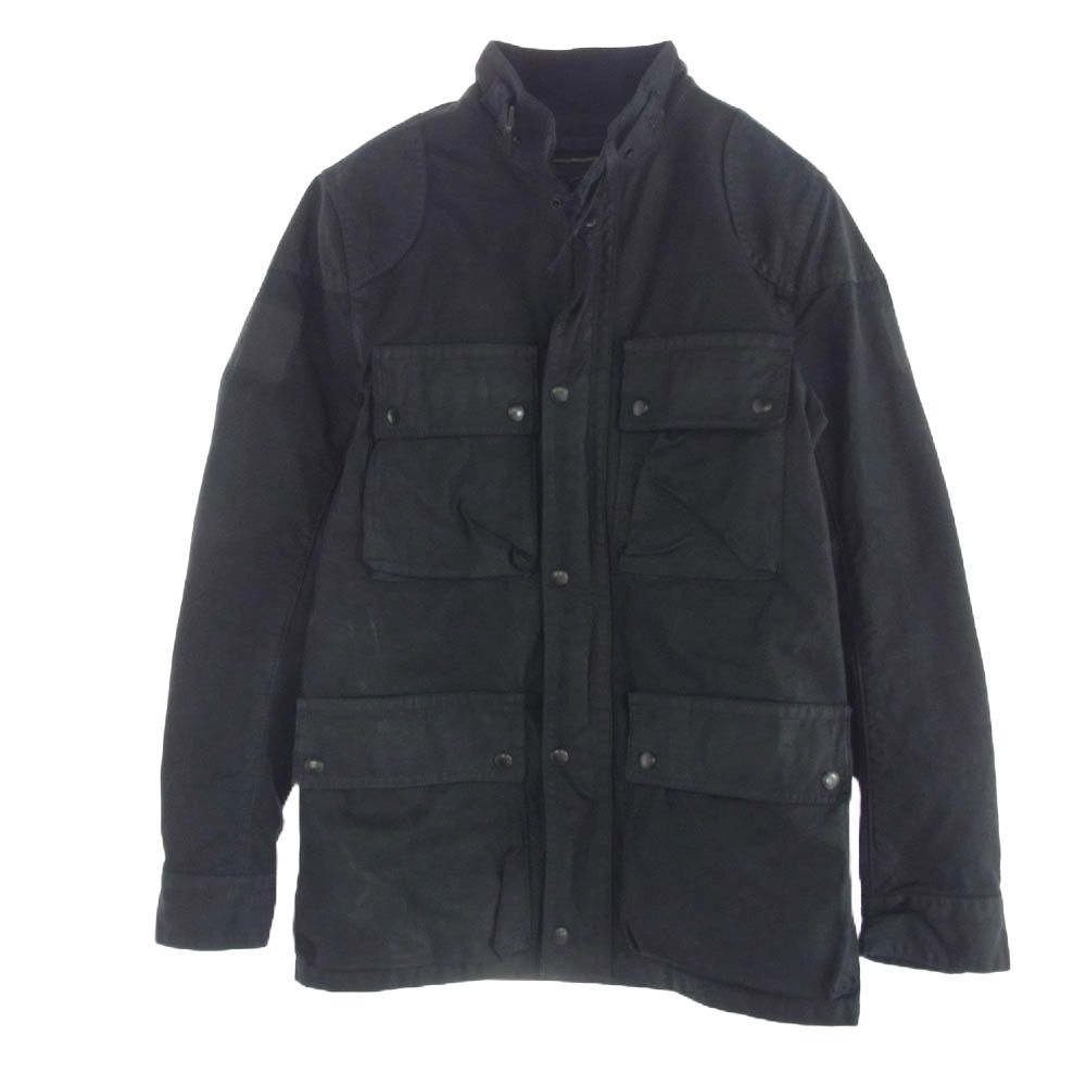 デニムアンドサプライ ラルフローレン｜オイルドジャケット　ブラック RALPH LAUREN ラルフローレン DENIM＆SUPPLY オイルド 襟