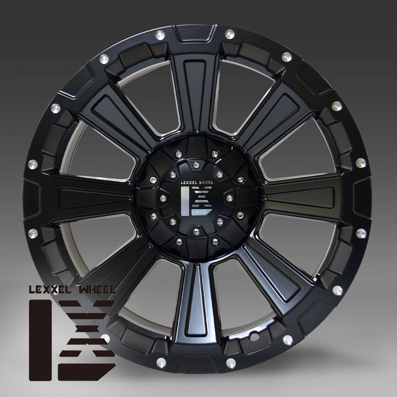 レクセル ホイール 新品 アルミホイール DeathRock デスロック マットブラック 17インチ 17×8.5 +20 139.7-6H 1本より  - メルカリ