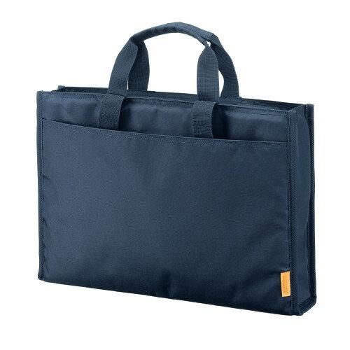 【新品・3営業日で発送】SANWASUPPLY サンワサプライ カジュアルPCバッグ(15.6インチワイド・ネイビー) BAG-CA13NV