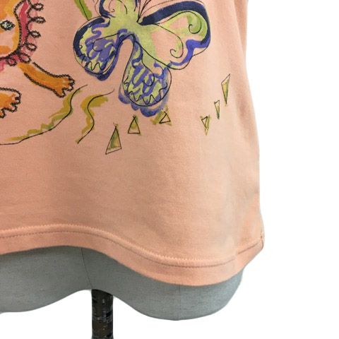 コシノヒロコ　手刺繍オリジナルデザイン　インパクトあり 小さいサイズ】ステッチ刺繍デザインTシャツ | HIROKO BIS