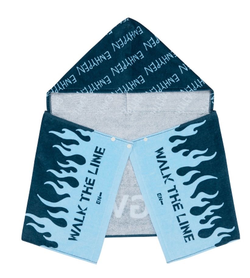 y*0様 ENHYPEN WALK THE LINE HOOD TOWEL NI ENHYPEN [WALK THE LINE IN JP -SUMMER EDITION] HOOD TOWEL