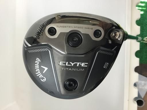 未使用ELYTE チタニウム 5W 18度 ヘッド 日本仕様 エリート チタン 未使用ELYTE チタニウム 5W 18度 ヘッド 日本仕様 エリート チタン