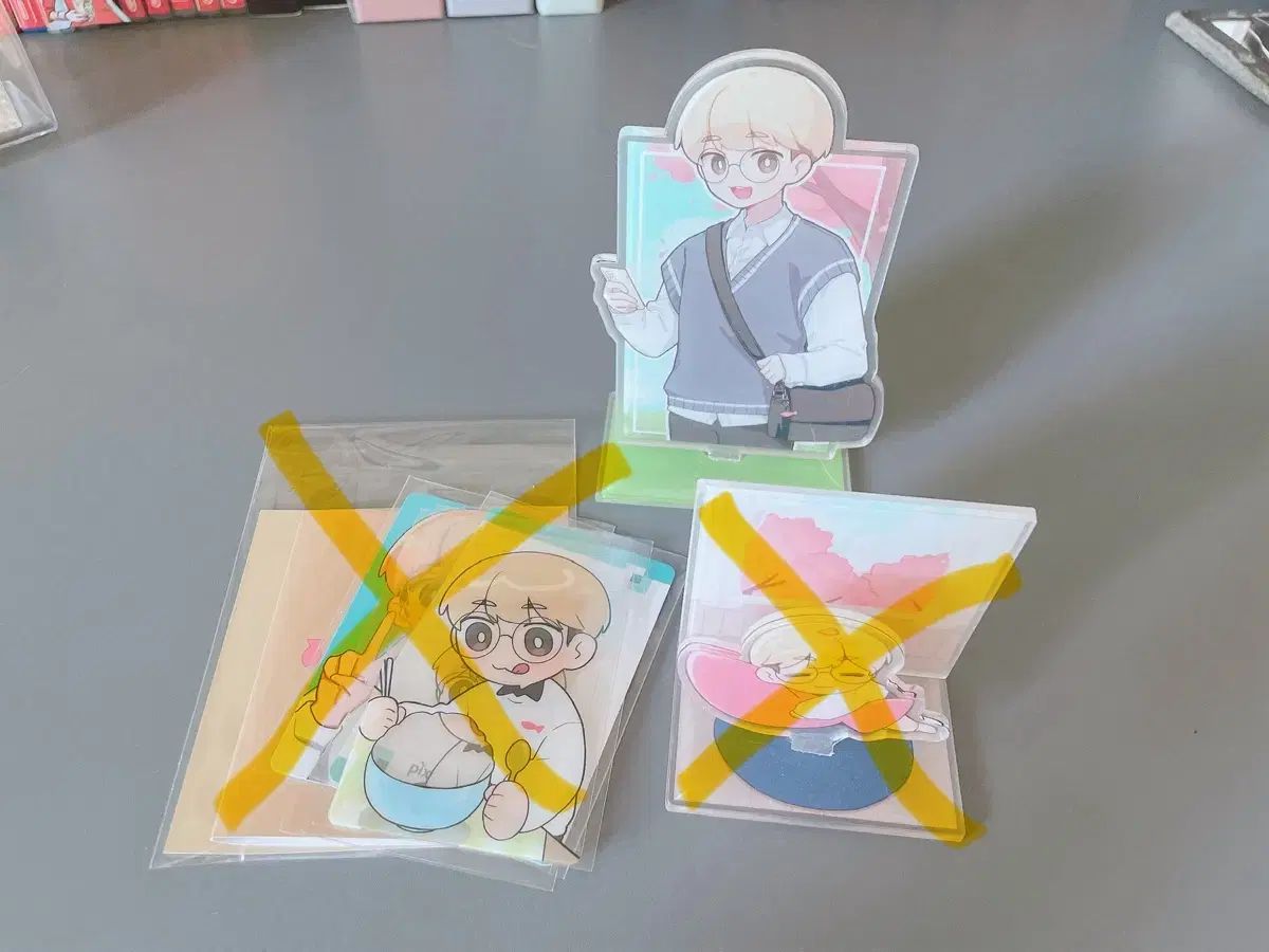 【雷市場（ポンジャン）商品韓国直送】 ギャンブラー ピクセルストア LD アクリル スタンド 出品