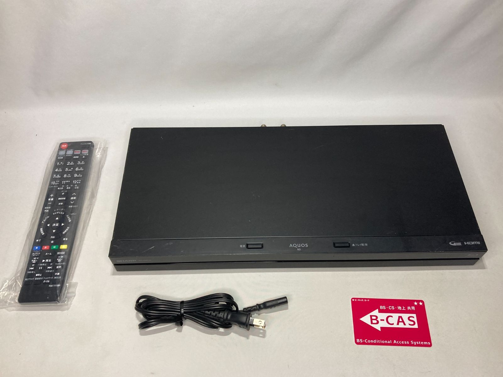 ブルーレイレコーダーBD‐NW500、安心の動作保証品、