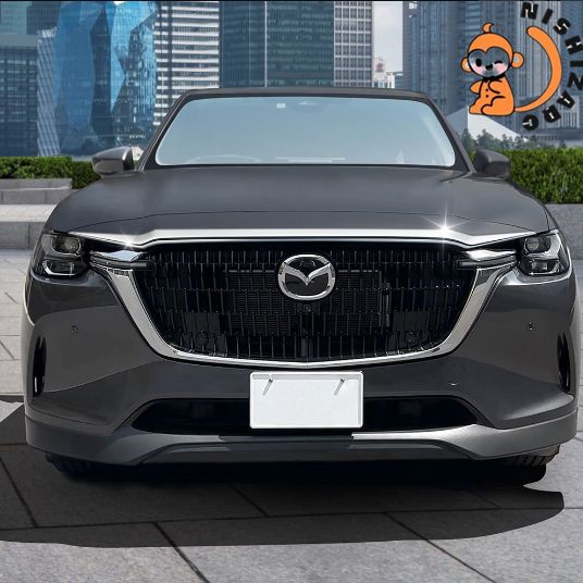 マツダ CX-60 ボンネットトリム ガーニッシュ フロント装飾パーツ 左右ハンドル対応 選べる3色