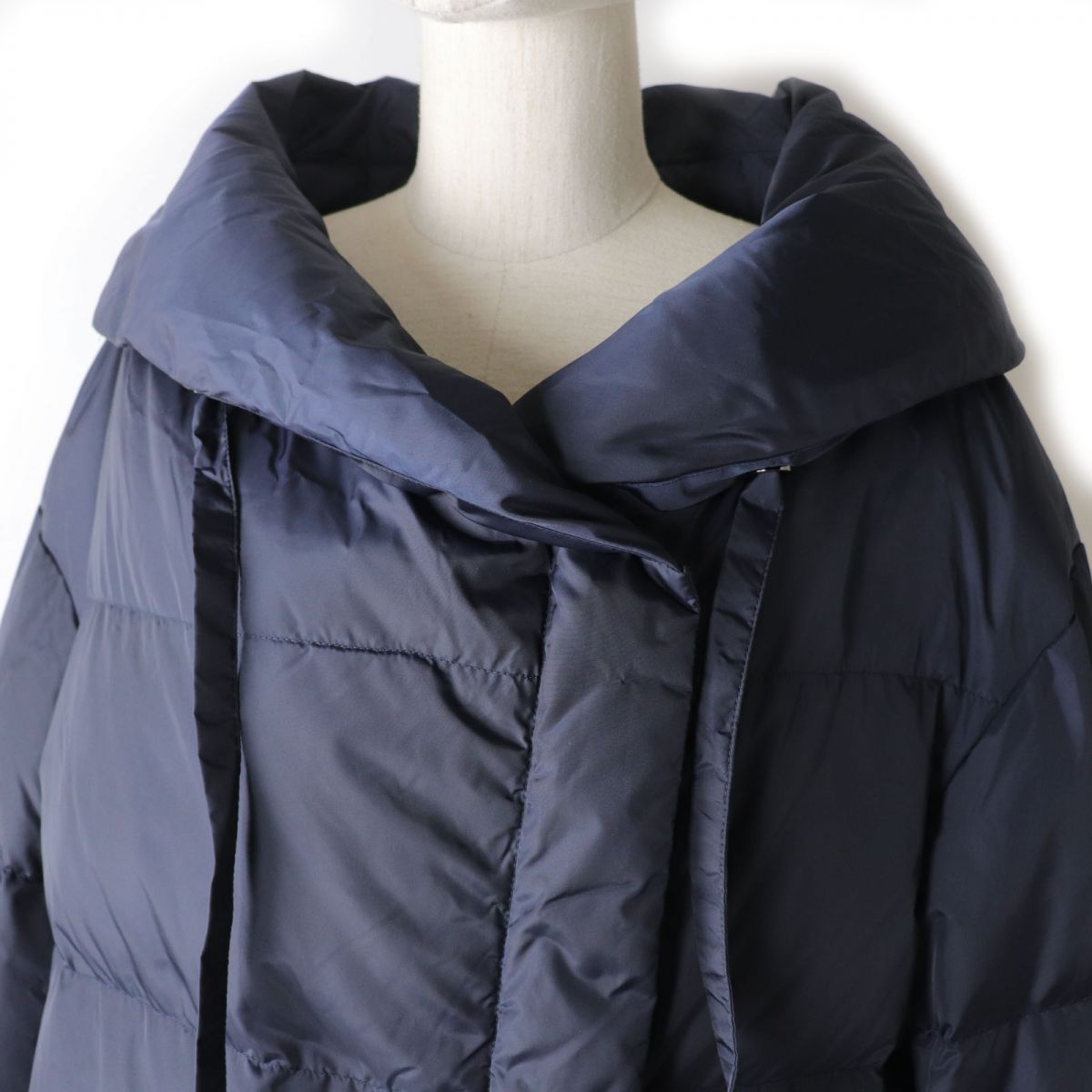 美品☆正規品 theory セオリー 01-7309103-880 ショールカラー オフ 