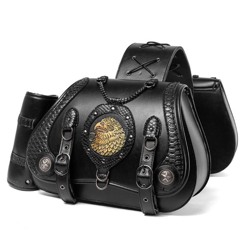 送料を免除します】鷹の頭の哈雷改装しながら包みます大容量の机車の物