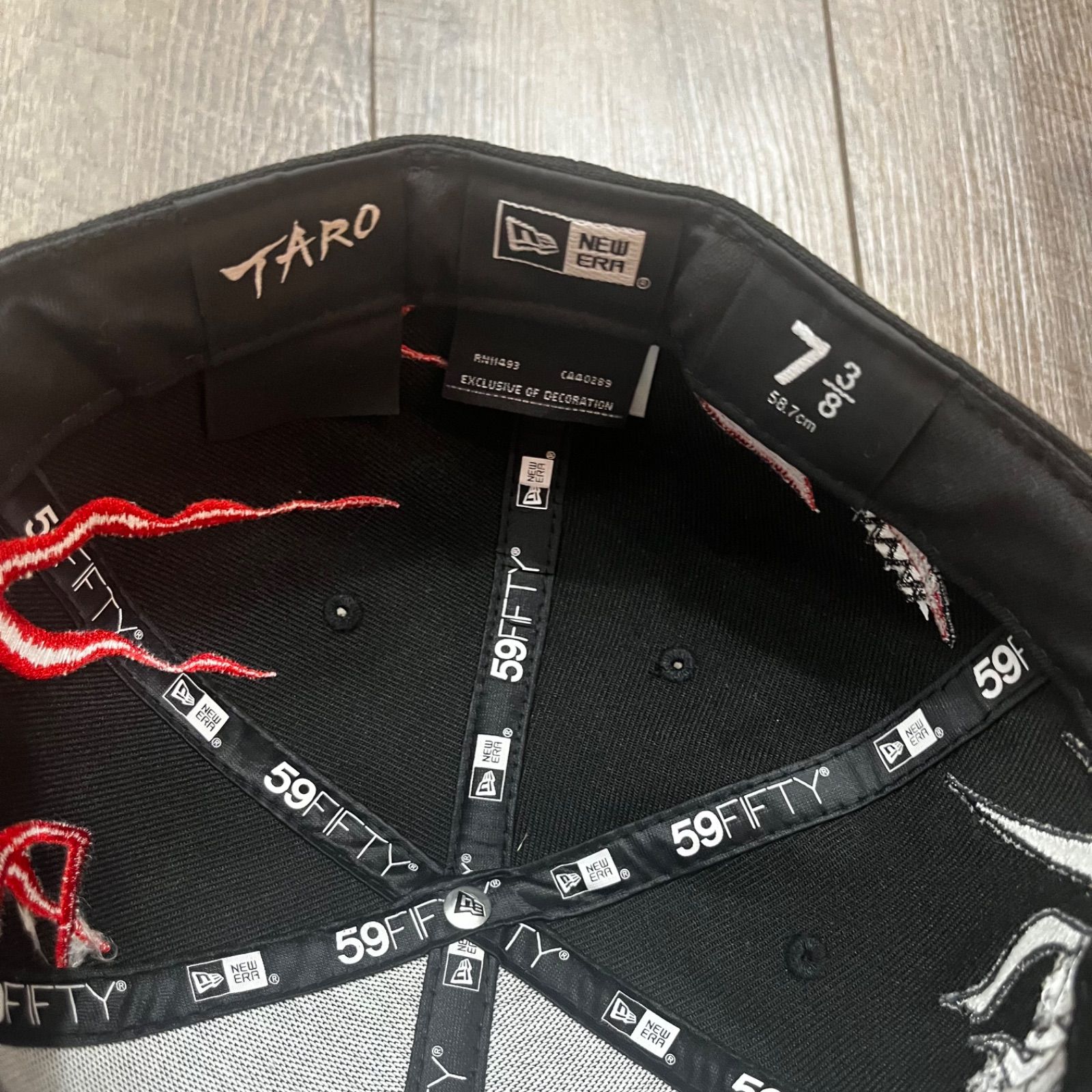 NEW ERA 59FIFTY Taro Okamoto 岡本太郎 明日の神話 コラボ 刺繍