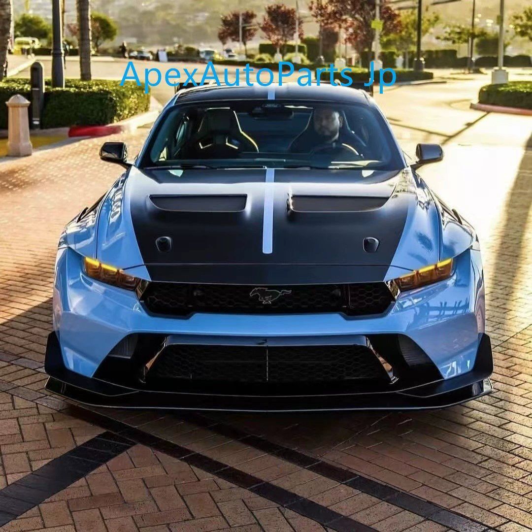 フォード マスタング 式以降 ダークホース GT版 フロントバンパー エアロブレード デコレーションスポイラー
