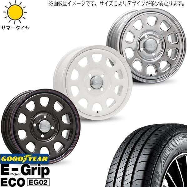 165 65 14 デイトナホイールタイヤセット DAYTONA SS 当社指定輸入タイヤ 165/60R14 & MLJ 14インチ 5.0J +42 4H