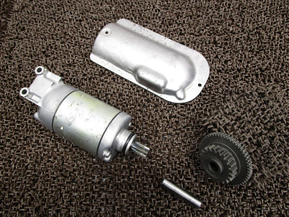 GSX750S カタナ セルモーター ギア カバー A6204 GS75X 動作 済み スズキ GS75X 刀 KATANA キャブ車 BRIGHTFACE_UK