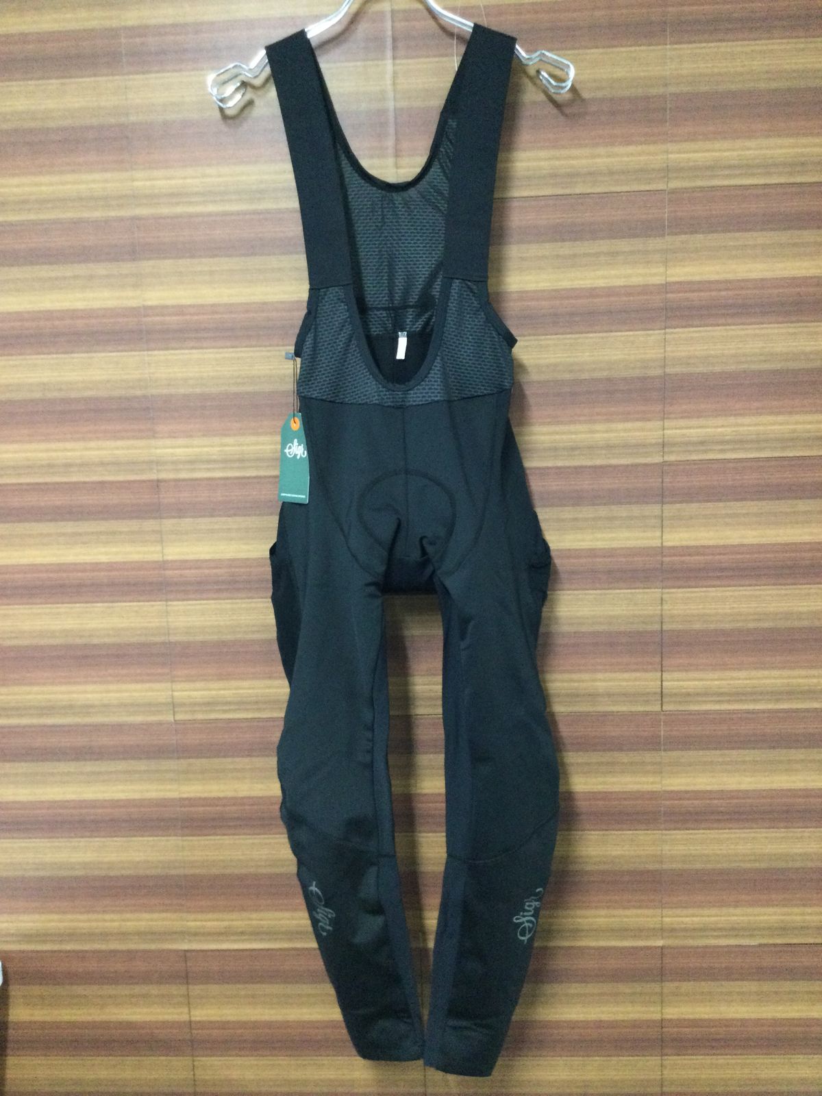 GN548 シーガ―SigrRIKSVAG92CARGOLONGWOMENビブタイツ黒裏起毛S