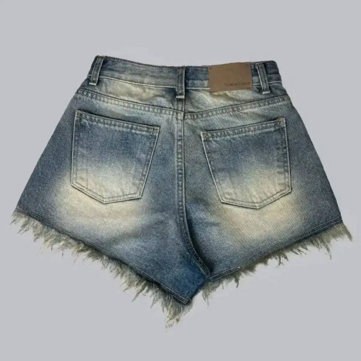 Bohemian seoul ウォッシュ デニムショーツ M