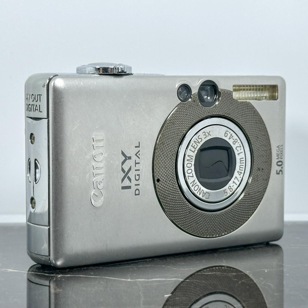 Canon IXY DIGITAL 55 シルバー③ CANON IXY DIGITAL 55 オークション