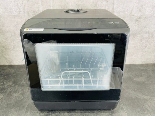 サンコー 食器洗い乾燥機 【中古】THANKO STTDWADB 2021年製 ブラック 