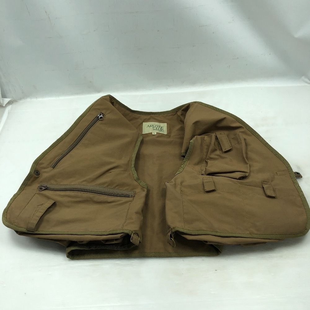 ΣΣARGYLE CLUB アーガイルクラブ フィッシングベスト Lサイズ - メルカリ