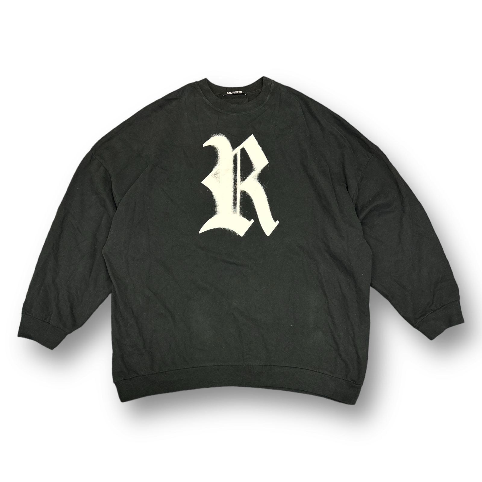 RAF SIMONS 23SS Oversized R Print Crew Neck Sweat オーバサイズ ...