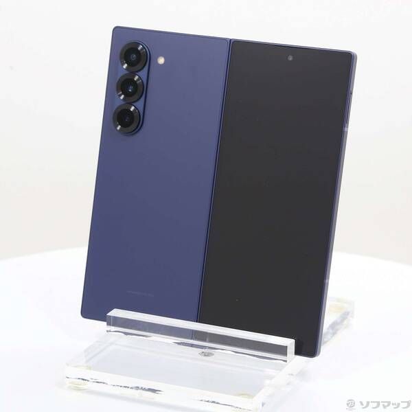 【美品】Galaxy Z FOLD6 256GB ネイビー SIMフリー 本体 サムスン Galaxy Z Fold6 256GB SIMフリー [ネイビー] 価格比較