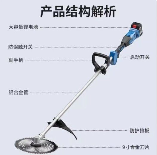 大特価❣️ 電動 草刈り機 充電式 18V 互換 ブラシレス A マキタ 互換